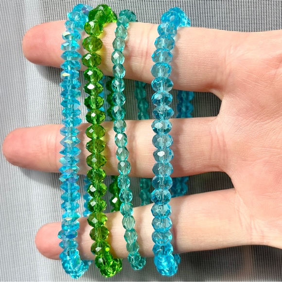 Blue sparkle bracelet - Picture 4 of 4